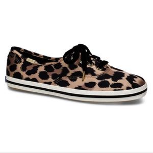 Keds for Kate Spade Champion Leopard Print Satin Sneaker